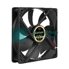 Вентилятор для корпуса ExeGate ExtraPower EP12025S2P черный, 120 мм, 1800 об/мин, 28 дБ, 2 pin