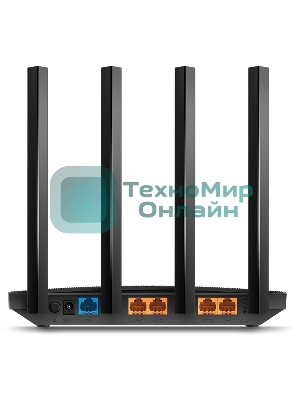Роутер беспроводной TP-Link Archer C80 AC1900 10/100/1000BASE-TX черный