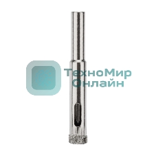 Сверло алмазное Kranz 8 мм, по керамике и стеклу