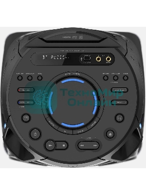 Минисистема Sony MHC-V43D черный/CD/CDRW/DVD/DVDRW/FM/USB/BT