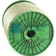 Трос металлополимерный прозрачный Сибртех ПР-8.0, (8,0мм толщина, катушка 100м.п.)