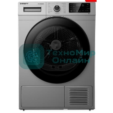 Сушильная машина Kraft KF-DM1002HPG серый, 10 кг, сушка - тепловой насос, программ - 15, 60 x 84 x 62 см