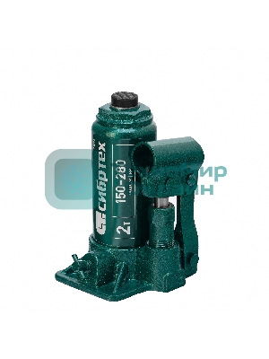 Домкрат гидравлический Сибртех бутылочный, 2т, 150-280 мм