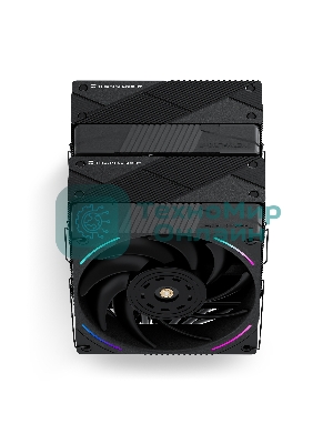 Устройство охлаждения(кулер) Thermalright Phantom Spirit 120 EVO ARGB Soc-AM5/AM4/1151/1200/1700 черный 4-pin 27dB Al+Cu 765gr Ret (PS120-EVO)