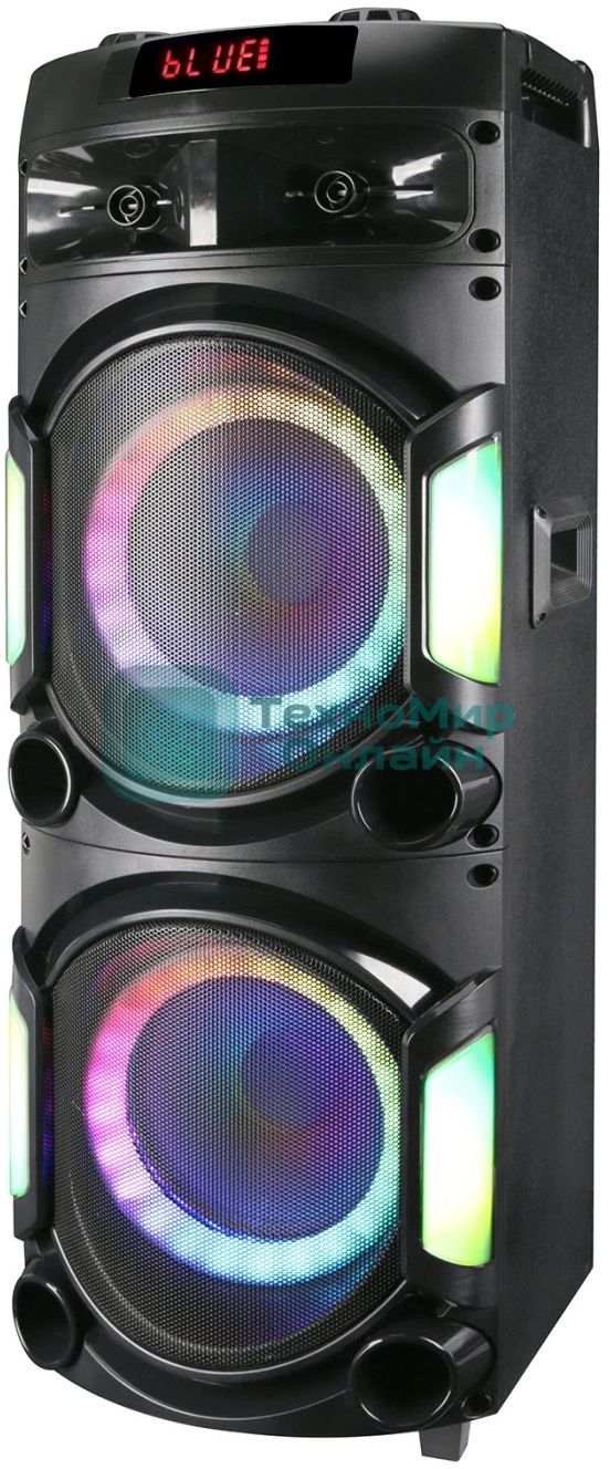 Минисистема SUPRA SMB-1100 черный 150Вт FM USB BT SD