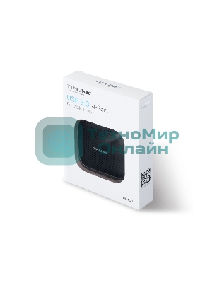 Разветвитель USB 3.0 TP-Link UH400 4порт. черный