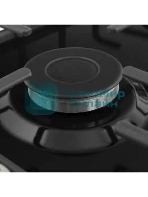 Газовая варочная панель Maunfeld EGHE.32.3EB/G, 2 конфорки, эмалированная сталь, черный