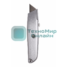 Нож с трапециевидным выдвижным лезвием Rexant