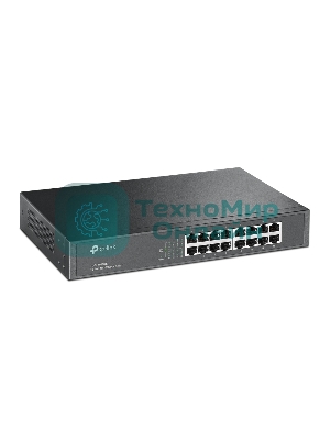 Коммутатор сетевой неуправляемый TP-Link SMB TL-SF1016DS 16 ports 10/100 Мбит/с