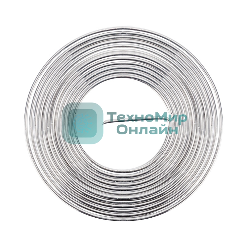 Припой с канифолью Rexant, 1 м, Ø0.8 мм, (олово 60%, свинец 40%), спираль, блистер