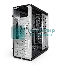 Компьютерный корпус Miditower ExeGate EX283216RUS CP-603UB-CP400 (ATX, БП CP400 с вент. 8см, 2*USB+2*USB 3.0, аудио, блокировка, черный)