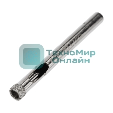 Сверло алмазное Kranz 6 мм, по керамике и стеклу