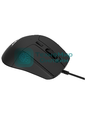 Мышь проводная Acer OMW130 черный, 3600 dpi, USB, кнопки - 6