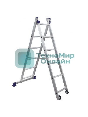 Алюминиевая лестница-помост 3в1 Россия