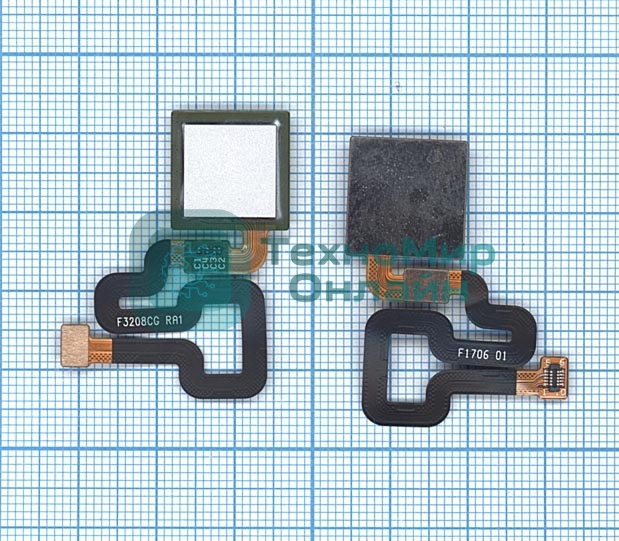 Шлейф со сканером отпечатка пальца для Xiaomi Redmi 4 Pro белый