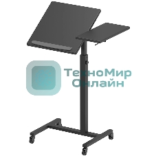 Стойка для телевизора Kromax OMEGA-10, макс. 15кг, напольный, наклон, черный