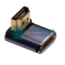 Переходник HDMI угловой папа-мама вниз