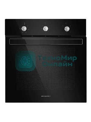 Шкаф духовой газовый Maunfeld EOGC604B, встраиваемый