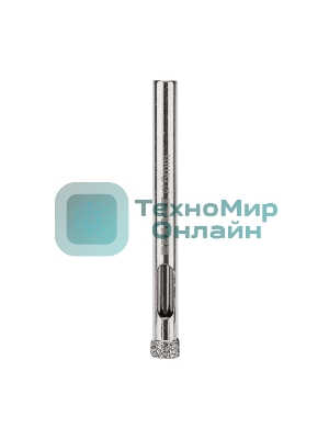 Сверло алмазное Kranz 6 мм, по керамике и стеклу