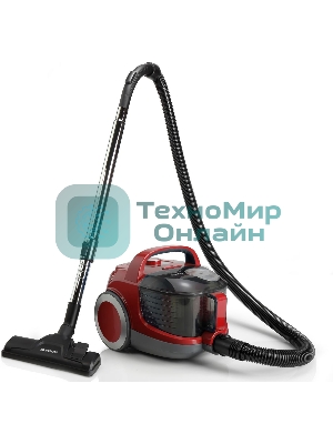 Пылесос Gorenje VC1901GACRCY черный/красный, 280/1900 Вт, уборка сухая, пылесборник контейнер 2.2 л