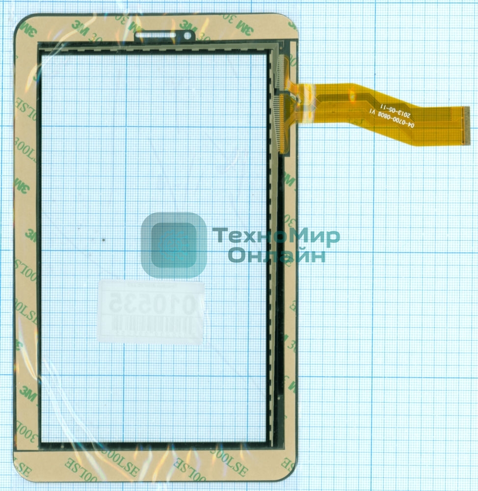 Сенсорное стекло (тачскрин) для Ainol 3G AX3, черное