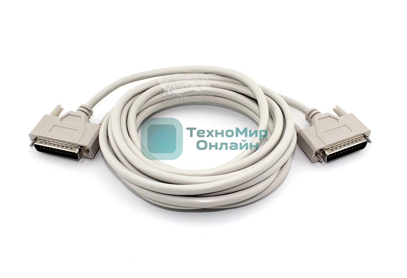 Кабель с разъемами DB25 папа-папа 5 м