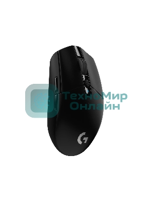 Мышь беспроводная Logitech G304 Lightspeed черный, 12000 dpi, радиоканал, USB, кнопки - 6