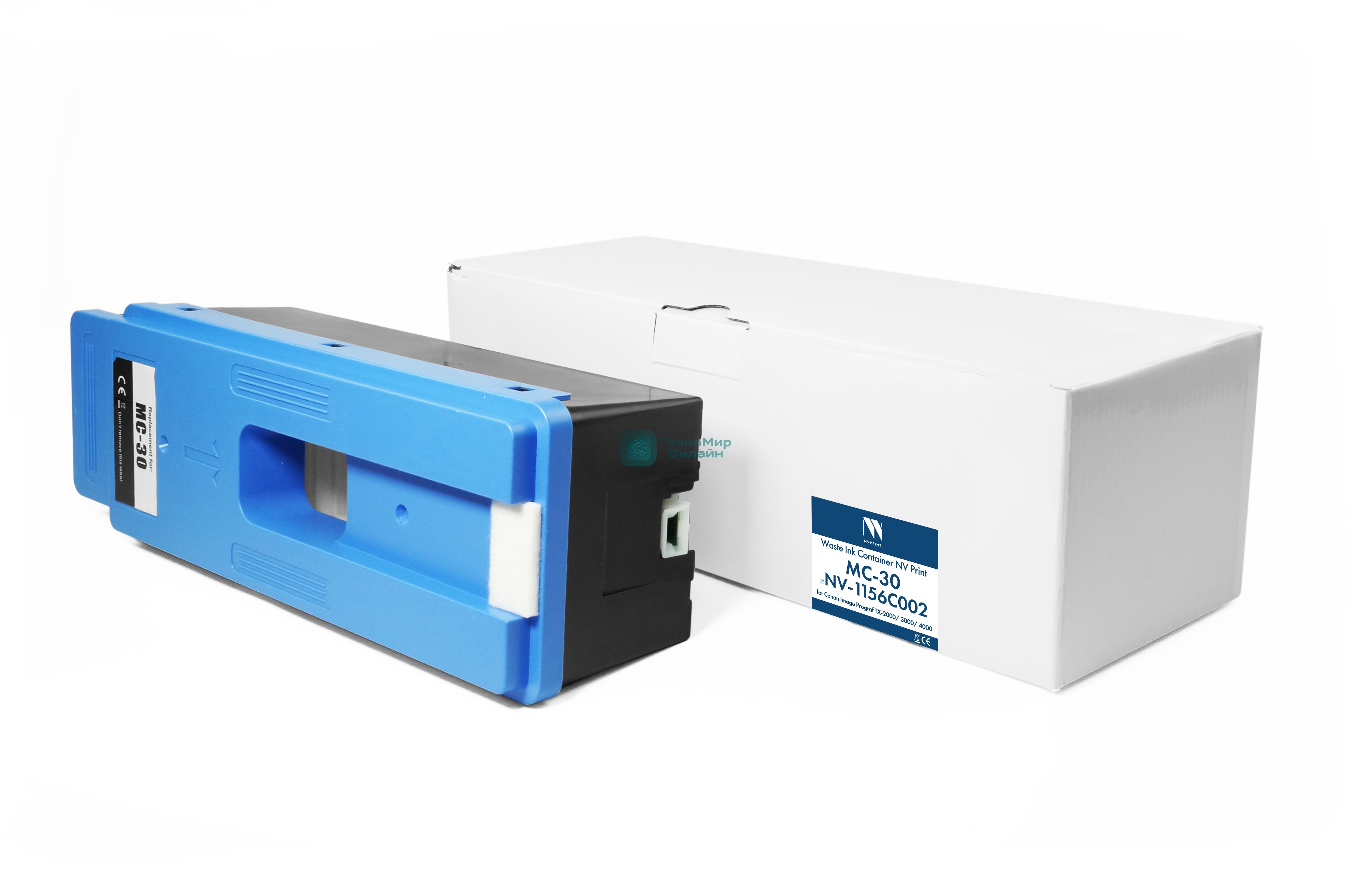 Контейнер для отработанных чернил NVPrint MC-30 (NV-1156C002) для Canon ImagePrograf TX-2000/3000/4000 совместимый
