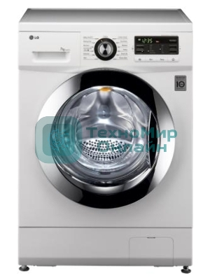 Стиральная машина LG F1096ND3 белая, загрузка фронтальная 6кг, 1000 об/мин., класс: A