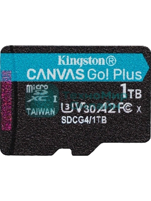 Флеш карта microSDXC 1Tb Kingston SDCG4/1Tb Canvas Go! Plus + adapter