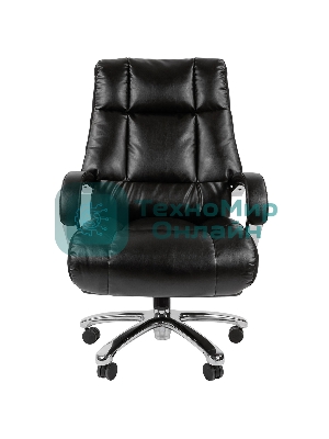 Кресло Chairman 405 черный, экокожа, 120 кг, механизм качания