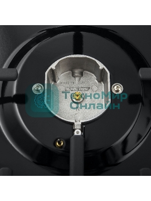 Газовая варочная панель Maunfeld EGHE.32.3EB/G, 2 конфорки, эмалированная сталь, черный