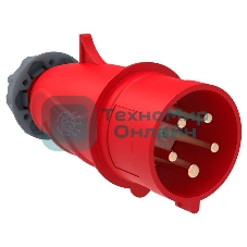 Вилка переносная IEK PSN02-016-5 ССИ-015 16А-6ч/200/346-240/415В 3Р + РЕ+ N IP44 MAGNUM IEK