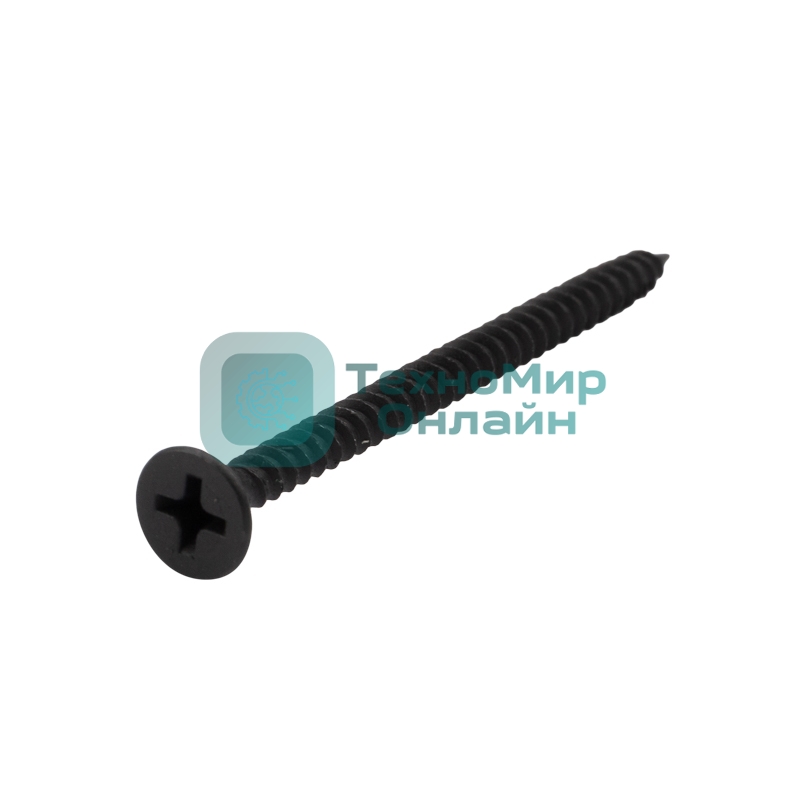 Саморез гипсокартон-металл Kranz 3.5х55, короб (200 шт./уп.)