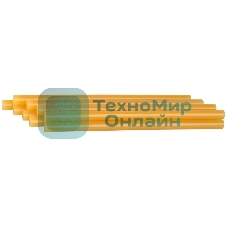 Стержни для клей-пистолетов STAYER 2-06821-Y-S4011х200мм 40шт. желтый по бумаге и дереву