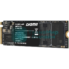 Накопитель SSD Digma Mega M2 DGSM3256GM23T, 256Gb, PCIe 3.0 x4, M.2 2280, NVMe, R/W 3300/1300