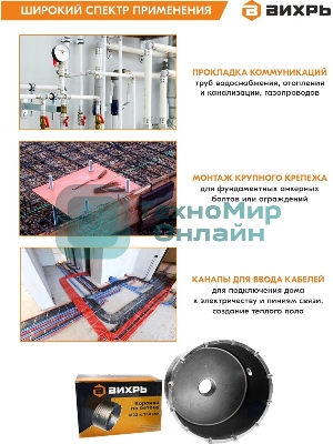 Коронка по бетону М22 х 110мм