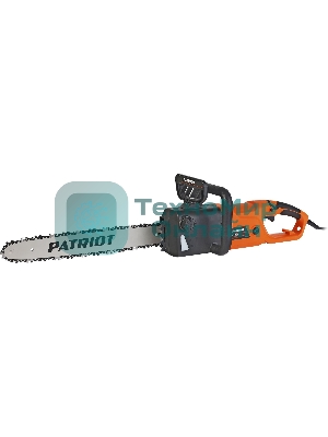 Пила цепная электрическая Patriot ES 2618, 2.5кВт,18' шина, продольный двигатель, плавный пуск, бесключевая натяжка цепи