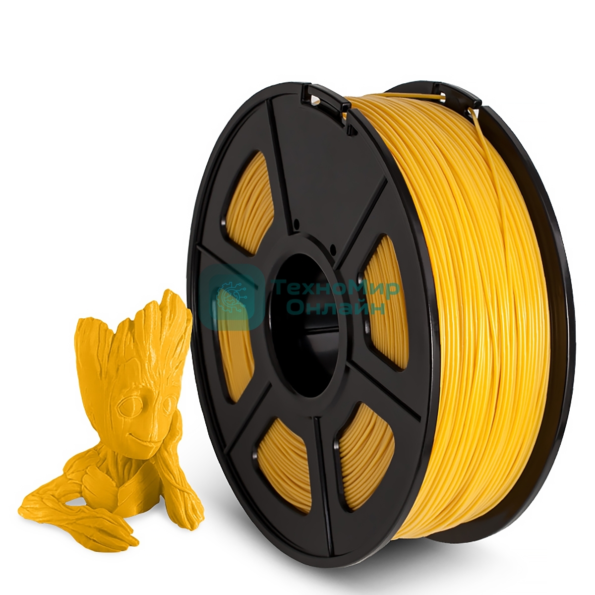 Филамент NVPrint ABS Light Gold для 3D печати диаметр 1.75мм длина 330 метров масса 1 кг