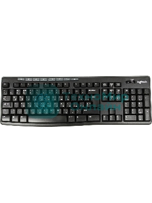 Комплект клавиатура+мышь Logitech MK270 беспроводной, USB, 1000 DPI, чёрный