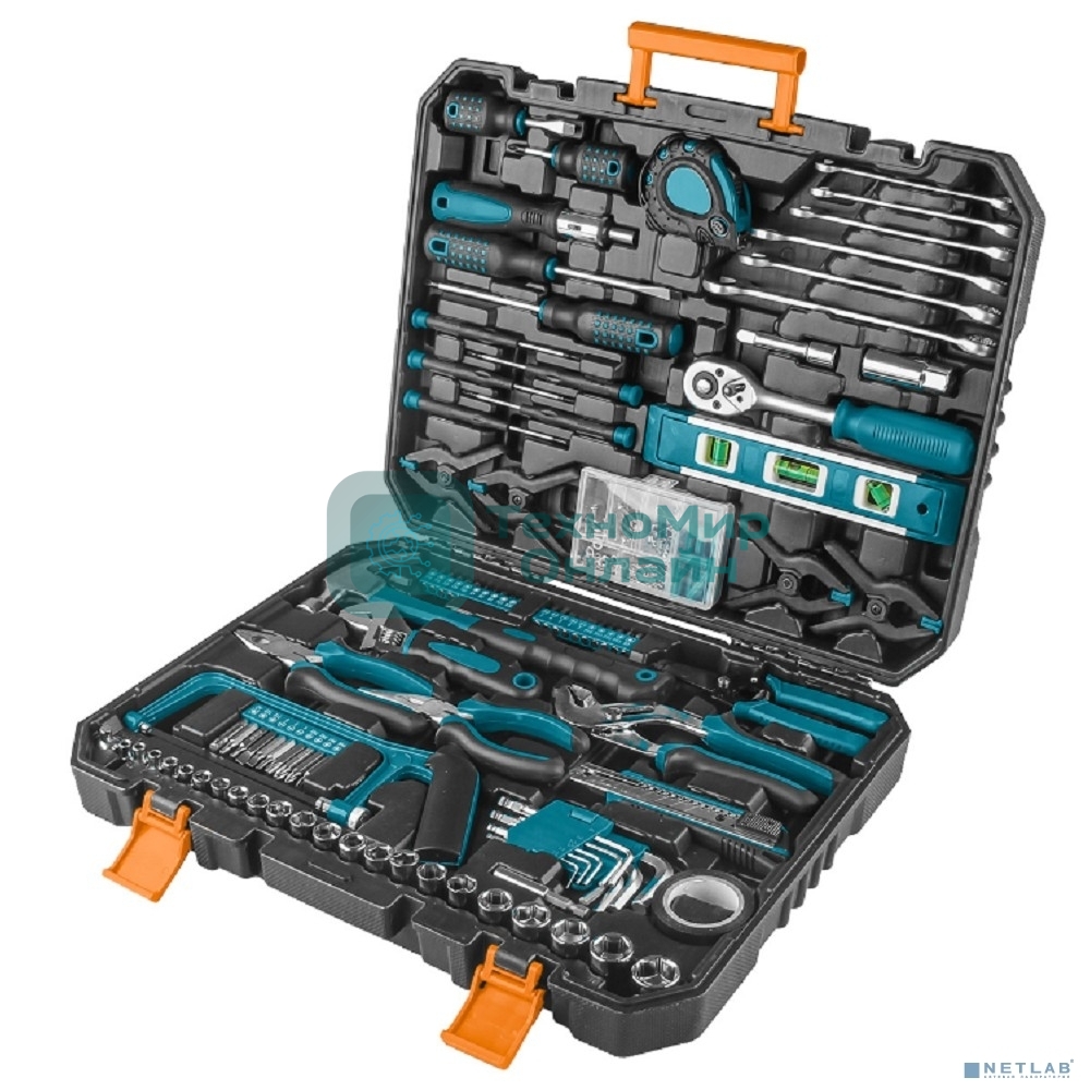 Набор ручного инструмента Bort BTK-168 (93418491)