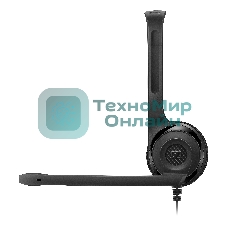 Гарнитура Sennheiser PC 5 CHAT стерео накладная закрытая 42-17000Гц, 2м, 4-контактный jack 3.5мм, 95дБ подвижный микрофон, круговая диаграмма
