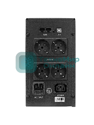 Источник бесперебойного питания CROWN Line Intractive CMU-SP800EURO USB 800VA\480W, корпус металл, 1x12V/9AH, розетки 4*EURO+1*IEC bybass, трансформатор AVR 140-290V, cъемный кабель 1.2 м, порт RJ11/45, порт USB, защита: от перегрузки, от КЗ, от скачков напряжения