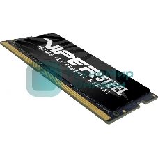 Оперативная память Patriot Steel Series, DDR4, 32GB (1x32 GB), 3200 MHz, CL22, радиатор, черный, SO-DIMM