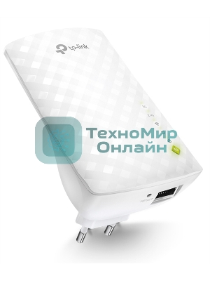 Усилитель Wi-Fi сигнала TP-Link AC750 OneMesh WiFi Range Extender, 300Mbps at 2.4G and 433Mbps at 5G, compact house with internal antennas, 1 10/100Mbps Ethernet port, WPS button for quick setup, Smart Indicator for best location, support OneMeshTMtechnology (802.11k/v seamless r