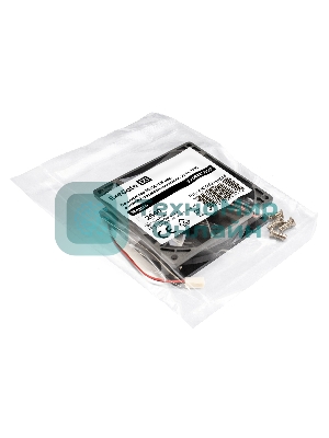 Вентилятор для корпуса ExeGate EX09225B2P черный, 92 мм, 2150 об/мин, 27 дБ, 2 pin