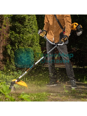 Триммер Denzel DT 33S бензиновый 33см3 1.8 лс. разъемная штанга состоит из 2 частей