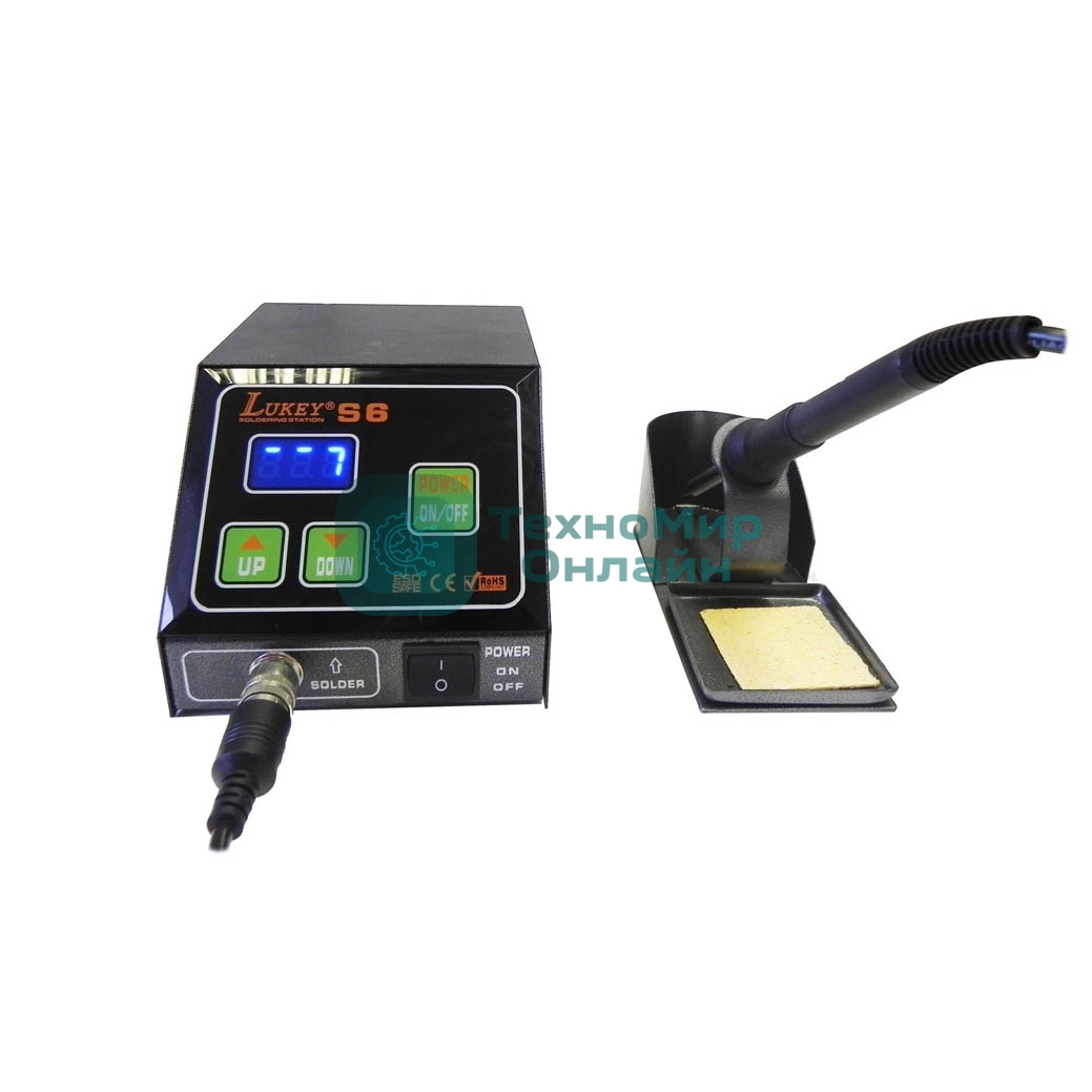 Паяльная станция LUKEY S6 (16551) 60Вт, температура: 200-480C