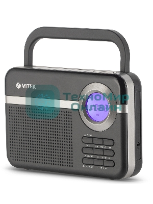 Радиоприемник Vitek VT-3592 (BK) Тип батареек UM-2/С. Выходная мощность 1 вт.
