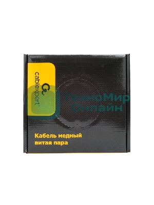 Кабель Cablexpert UPC-5051E-4-CU/100, UTP indoor 4x2x0.51, медный, кат.5e, однож., 100м, box, серый